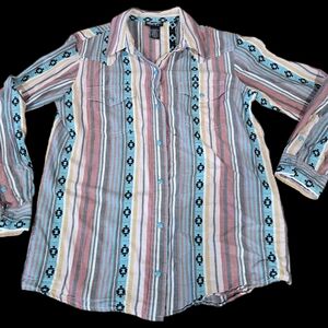 Wrangler Retro Multicolor Striped Shirt